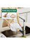 Non-Slip Non-Adhesive Shelf Drawer Liner, Waterproof Refrigerator Cabinet Liner - 4