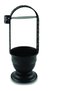 X TORBO | Portable Charcoal Basket, Black Coal Holder (Size : Small)