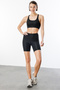 High Waist Recovery Double Pocket Biker Shorts Short Sports Leggings Short-Leggings - 2
