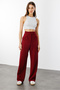 Comfortable Palazzo Trousers with Velcro Waist Velcro-Pants - 2