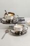 304 Steel 180 ml Double Walled Espresso Coffee Cup Set Presentation Cup Mt120 - 4