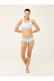 USPA Women's Bustier Slip Set 36 Blue - 4