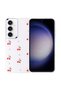 Galaxy S23 Fe Case Airbag Design Silvery Transparent Tkng Pole Cover - Star - 2