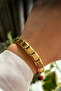 Italian 18-21cm Size Optional Charm Steel Bracelet Scb38 - 6