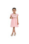 Ivory/Gold Lapel Jacquard Dress