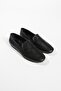 Zaga black genuine leather women's ballet flats - 5