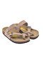 Genuine Leather Unisex Antique Mink Nubuck Slippers - 3