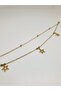 1. Grade Quality 316L Steel Anklet, Double Chain with Star Figure Model No 9 - 2