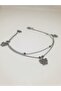 1. Grade Quality 316L Steel Anklet, Double Chain with Butterfly Figure Model No 1