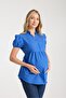 Işşil B032-Watermelon Sleeve Breastfeeding Cotton Shirt - 2