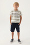 U.S. Polo Assn. Us1701 Licensed Boy's Bermuda Suit - 3