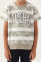 U.S. Polo Assn. Us1701 Licensed Boy's Bermuda Suit - 4