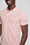 Men's Pink Washed Polo T-Shirt - 2