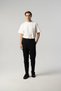 Italian Cut Fabric Black Trousers 2373-01