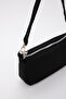 Black U16 Daily Sports Canvas Fabric Baguette Women's Hand and Shoulder Bag U:23 E:16 W:7 - 6