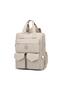 Large Size Crinkle Fabric Backpack Smart Bags 1175 - 2