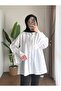 Tassel Shirt with Pleat Detail on the Back - 3