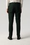 Long Tongue Waist Buckle Detailed Khaki Fabric Trousers 2351-10 - 6