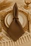 6-Piece Brown Vintage Wooden Ring Napkin Ring
