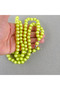 99 Monomer Kuvealmış 9mm Prayer Rosary Light Green - 3