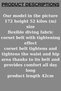 Women's Sports Yoga Cycling Short Biker Leggings Corset Belt Tightening Lycra Fabric - 7