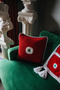 Red Touch Blanket & Throw Pillow Set - 6