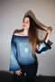 Blue Knitted Sweater
