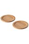 FÖRSEGLA Coaster, bamboo, 9 cm