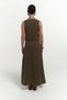 Orsha Khaki Vest Skirt Suit - 3