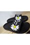 New Season Daisy Embossed Comfortable Sole Summer Women's Slippers - 4