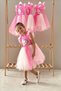 Princess Girl's Evening Dress-Party-Birthday Costume with Sequined Embroidered Tiered Tulle Puffy Skirt - 5