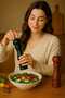 2 Pieces Black Pepper Salt Coffee Spice Grinder Wooden Manual Hand Grinder Salt Shaker Black And Coffee - 2