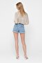 Cuba Life Paperbag Denim Shorts - 2