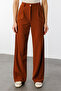 Women's Oversize Palazzo Trousers Pantolon-001 - 4