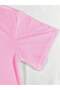 Women's Short Sleeve Round Neck Tie Printed Formal T-Shirt - 5