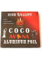 X TORBO- Coco Avana Aluminium Hookah Foil - 50 Pcs -14cm Diameter - New Hooka Shisha Precut Foils - 2