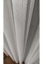 Canada Tulle Vertical Striped Ecru Shiny Tulle Curtain 1/3 Dense Pleats Wrinkle-Free No Ironing Heavy Weight - 2