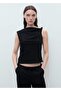 Asymmetrical Draped Strap Blouse
