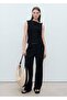 Asymmetrical Draped Strap Blouse - 2