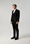 Slim Fit Black Suit Pants Vest Jacket 8012-442 - 6