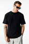 Men's Oversize Fit 100% Organic Cotton Crew Neck T-Shirt Oversize-Men'S-T-Shirt - 4