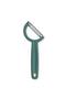 6.0950.4 Rho Straight Edge Single Side Green Peeler - 2