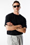Men's Oversize Fit 100% Organic Cotton Crew Neck T-Shirt Oversize-Men'S-T-Shirt - 3