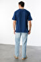 Men's Oversize Fit 100% Organic Cotton Crew Neck T-Shirt Oversize-Men'S-T-Shirt - 7