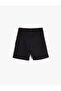 black Basic Shorts - 2