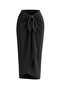Medina Silk Pareo - See through Beach Dress - Soft Flowy Fabric