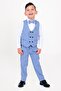 Boys' Tuxedo Suit Set with Vest and Bow Tie - 3