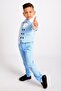 Boys' Tuxedo Suit Set with Vest and Bow Tie