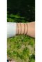 Women's Silver Color Stone Elegant Stylish Waterway Bracelet Imprint