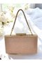 2026 New Season Rosegold Non-Shedding Glittery Stone Evening Dress Bag Stylish Evening Clutch Wedding Engagement Graduation - 2
